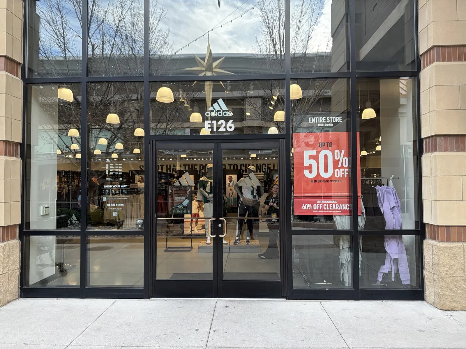 Adidas — Full-Storefront Window Graphics — Large-Format Printed Window Graphics
