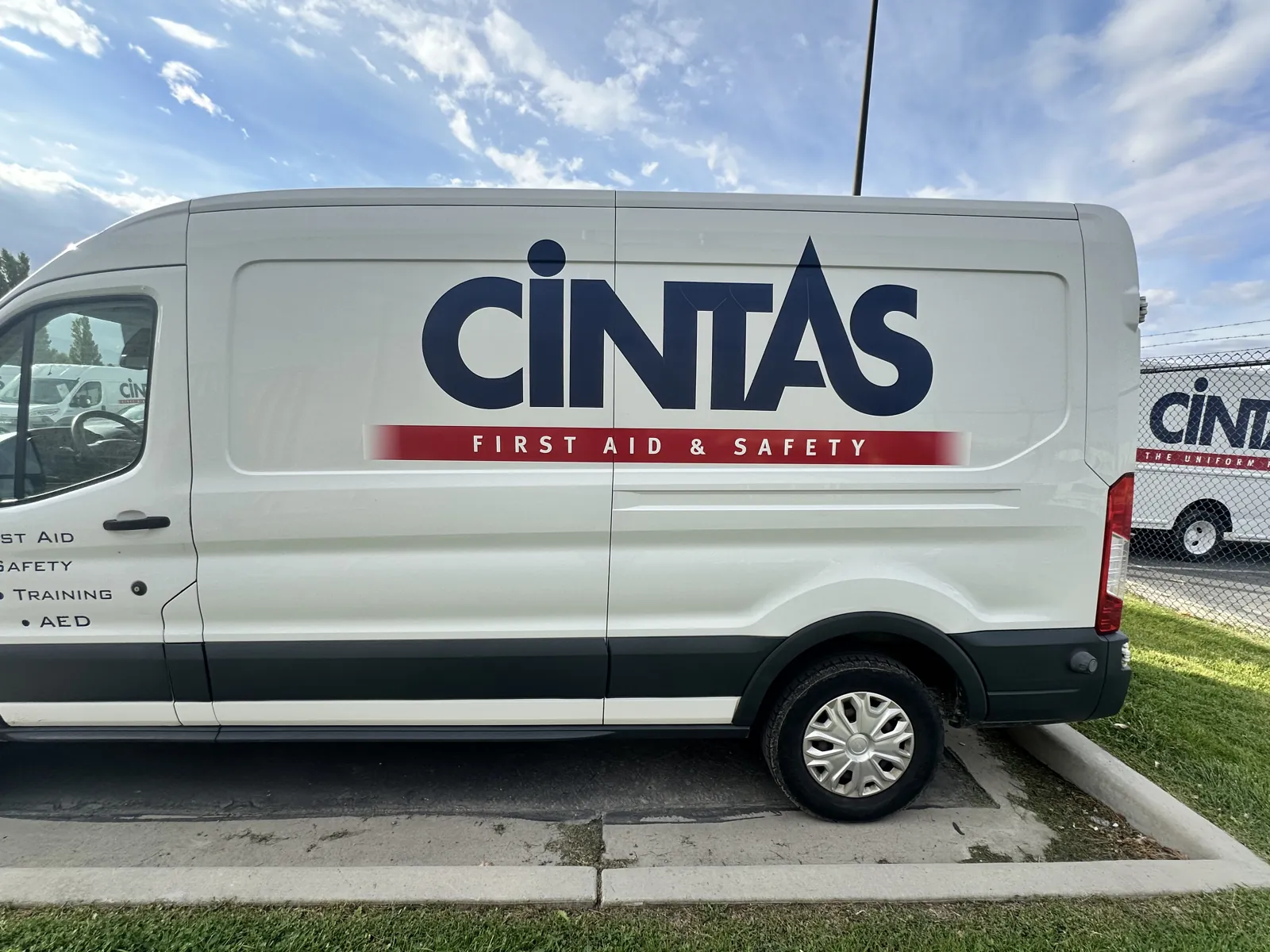 2025 Ford Transit — Cut and Printed Fleet Graphics