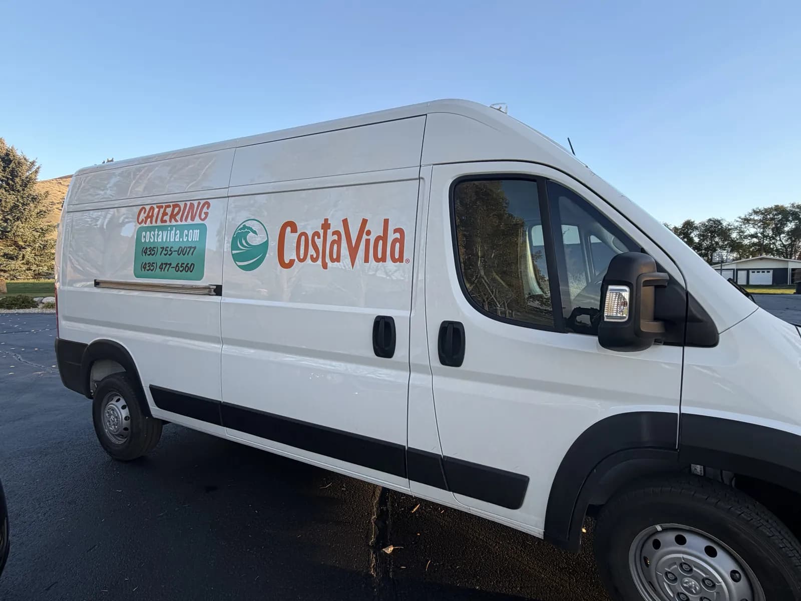 2025 Ram ProMaster — Cut and Printed Van Graphics
